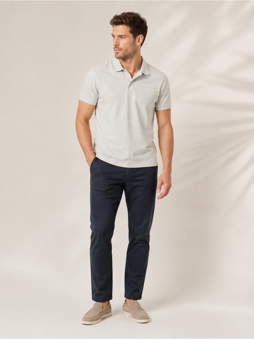 AG Everett Slim Straight Pants 36x28 Sulfur Melange Smoke Italian Sateen AG Mens